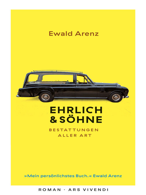 Title details for Ehrlich & Söhne (eBook) by Ewald Arenz - Wait list